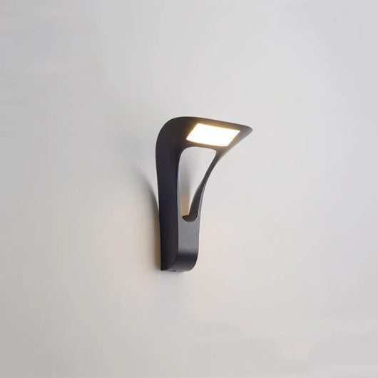 Atri Curved LED Outdoor Wall Light