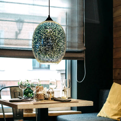 Cora Starburst Dome Pendant Light