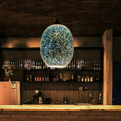 Cora Starburst Dome Pendant Light