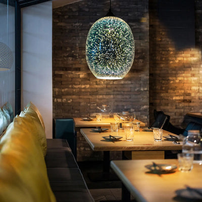 Cora Starburst Dome Pendant Light