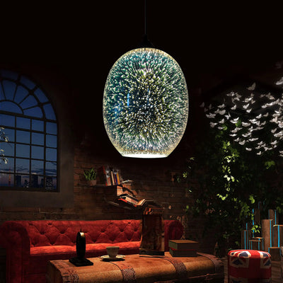 Cora Starburst Dome Pendant Light