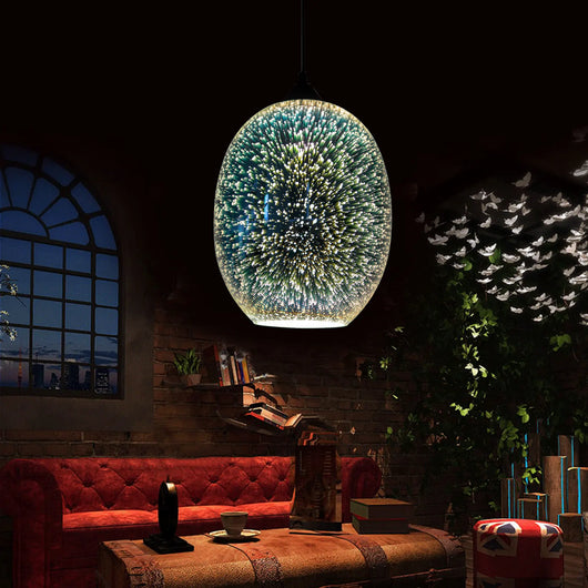 Cora Starburst Dome Pendant Light