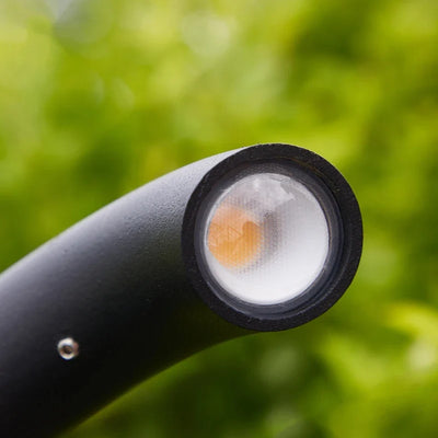 Aqen Curved Neck Bollard Light
