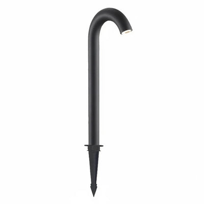 Aqen Curved Neck Bollard Light