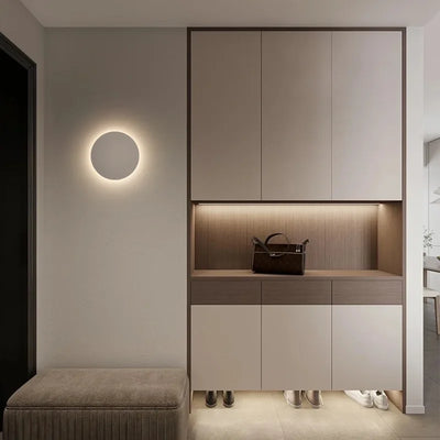 Bria Exterior Round Wall Light