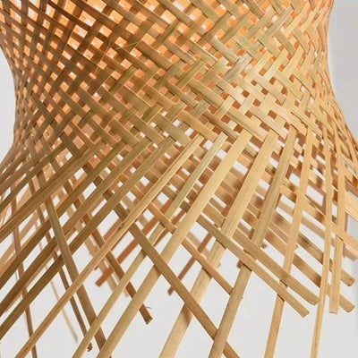 Bisa Fish Trap Weave Pendant Light