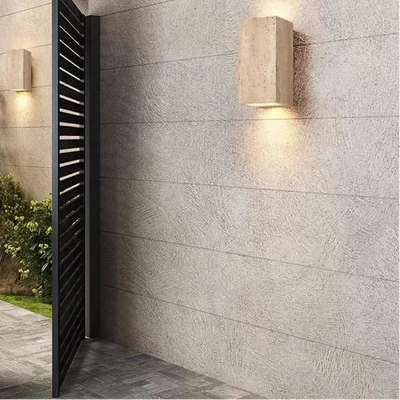 Biti Travertine Outdoor Wall Light