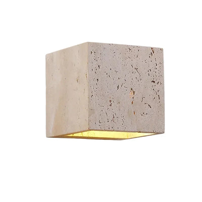 Biti Travertine Outdoor Wall Light