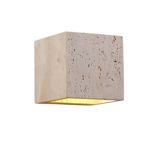 Biti Travertine Outdoor Wall Light