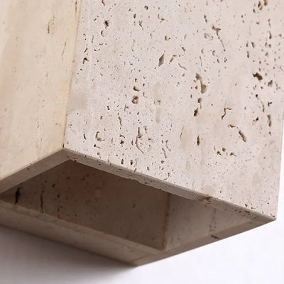 Biti Travertine Outdoor Wall Light