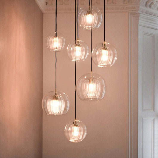 Calen Glass Globe Pendant Light