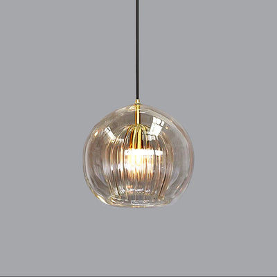 Calen Glass Globe Pendant Light