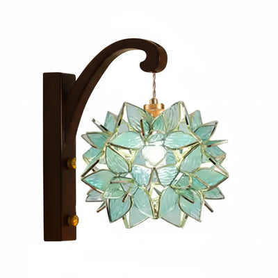 Bevir Petal Tiffany Wall Light