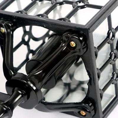 Anev Lantern Cage Outdoor Wall Light