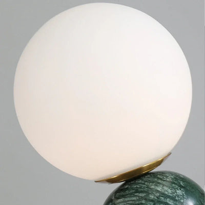 Alor Marble Dome Bedside Lamp