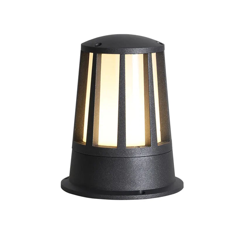 Aely Cylindrical Cone Bollard Light