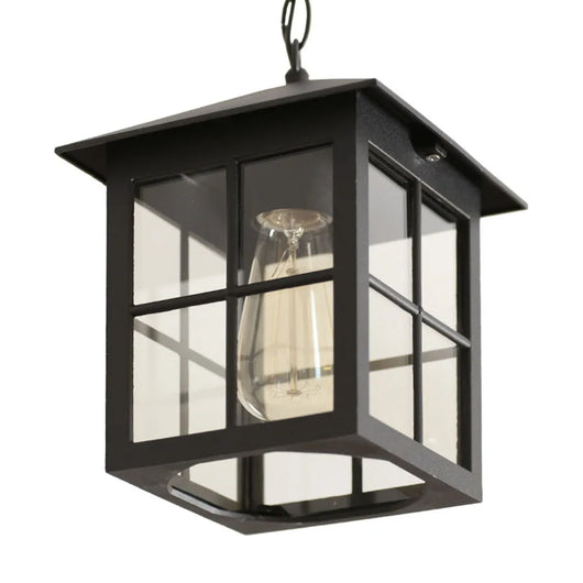 Asin Farmhouse Square Chain Pendant Lantern