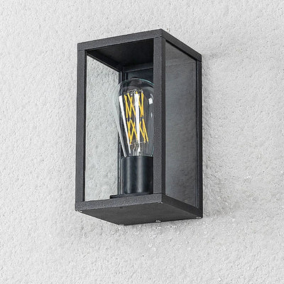 Axel Rectangular Box Outdoor Wall Light