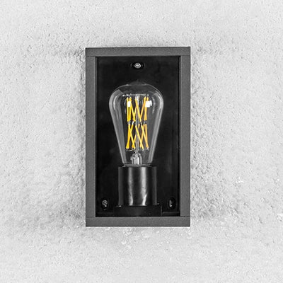 Axel Rectangular Box Outdoor Wall Light