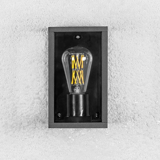 Axel Rectangular Box Outdoor Wall Light