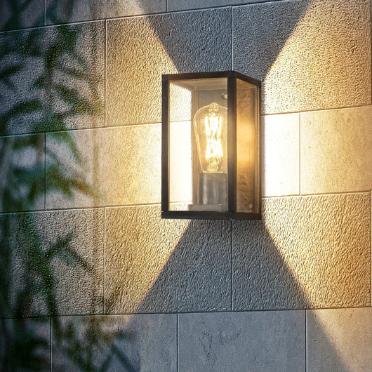 Axel Rectangular Box Outdoor Wall Light