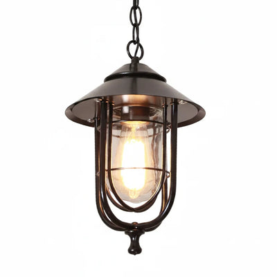 Bave Nautical Cage Outdoor Pendant Light