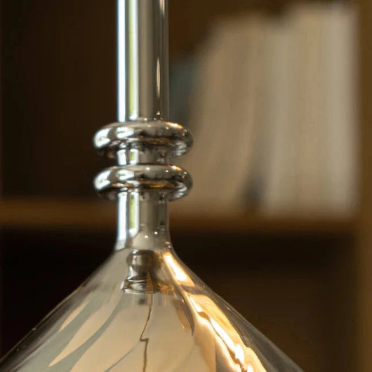 Bezi Diamond Spiral Ribbed Pendant Light