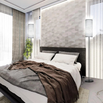 Brexa Pole Cylindrical Floor Lamp