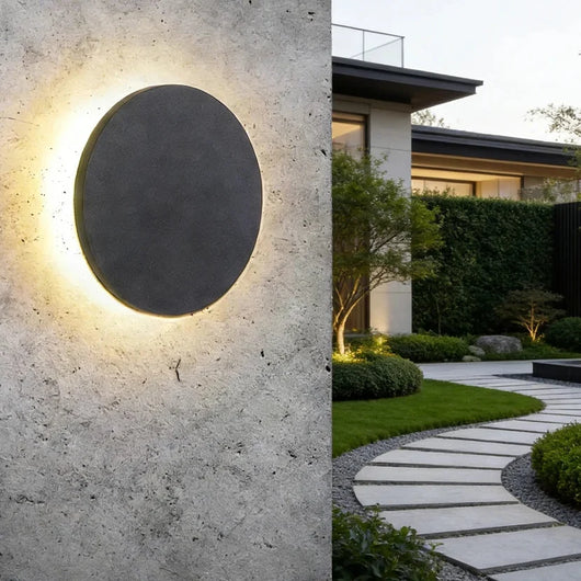 Aves LED Backlit Outdoor Wall Light