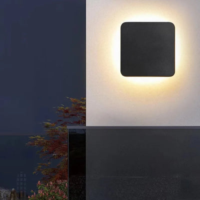 Aves LED Backlit Outdoor Wall Light