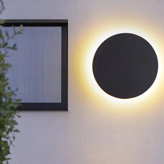 Aves LED Backlit Outdoor Wall Light