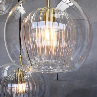 Calen Glass Globe Pendant Light