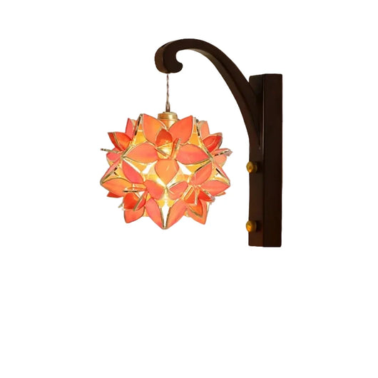Bevir Petal Tiffany Wall Light