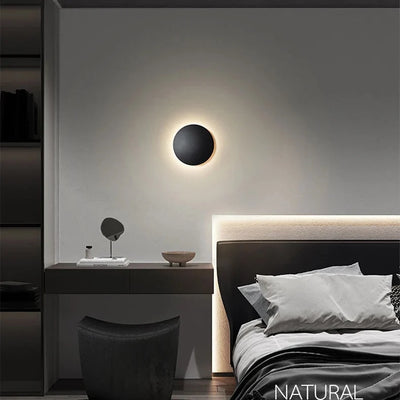 Bria Exterior Round Wall Light