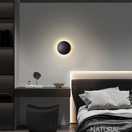 Bria Exterior Round Wall Light