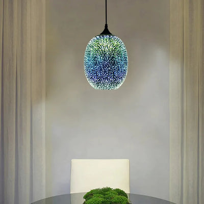 Cora Starburst Dome Pendant Light