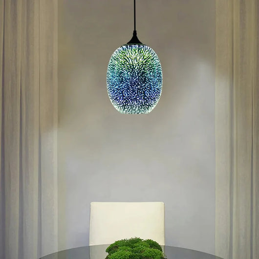 Cora Starburst Dome Pendant Light