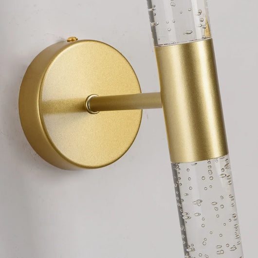 Aero Bubble Crystal Wand Wall Light
