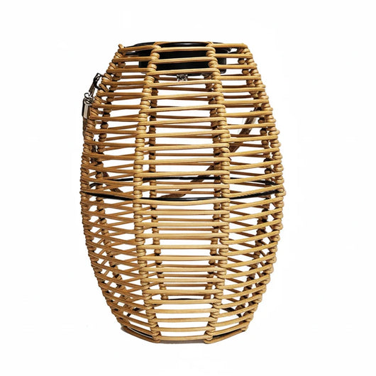 Cesi Solar Drum Outdoor Floor Lamp