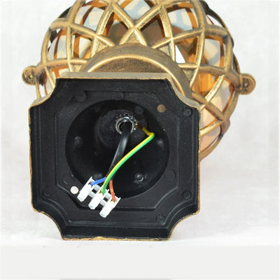 Arek Lattice Cage Pillar Light