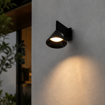 Auvin Metal Wall Sconce in a natural lifestyle setting