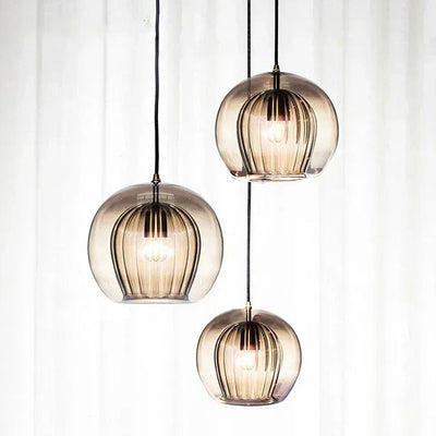 Calen Glass Globe Pendant Light
