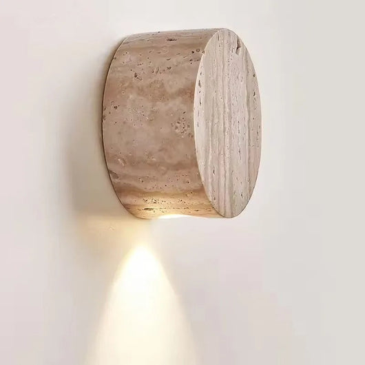 Boro Wabi-Sabi Travertine Wall Light