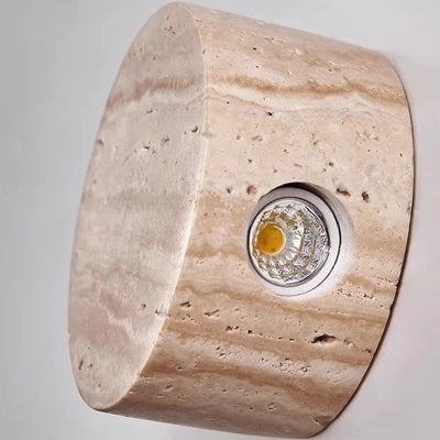 Boro Wabi-Sabi Travertine Wall Light