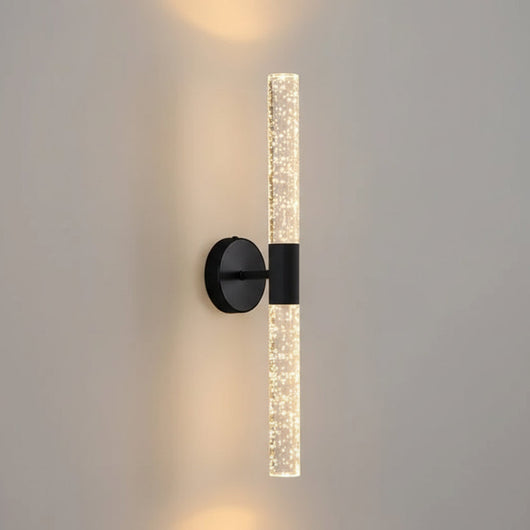 Aero Bubble Crystal Wand Wall Light