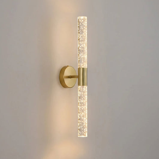 Aero Bubble Crystal Wand Wall Light